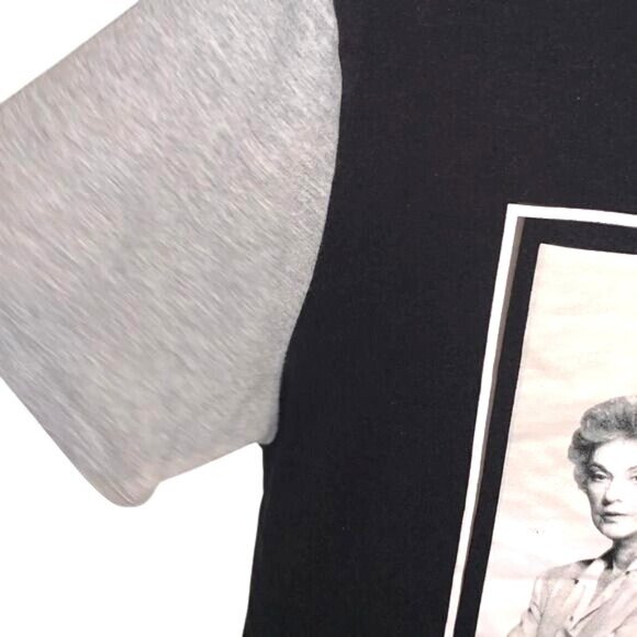 Golden Girls Queens Graphic Tee Shirt Black & Gray Short Sleeve Crewneck Unisex - Picture 4 of 8